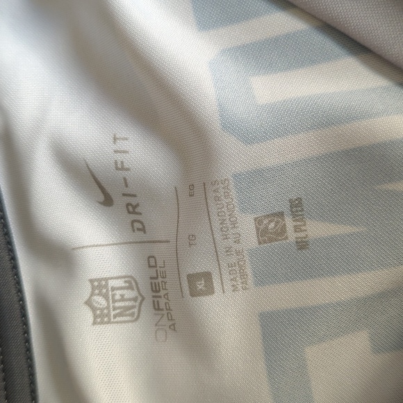 NE Patriots Mac Jones #10 Nike Gray Inverted Official NFL Legend Jersey Size XL - Picture 8 of 16